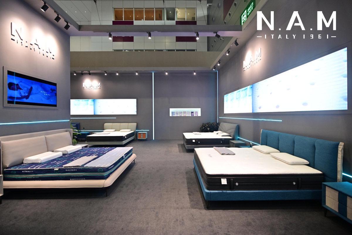 科技创新床垫的想象空间，意大利N.A.M深圳站首秀、惊艳市场